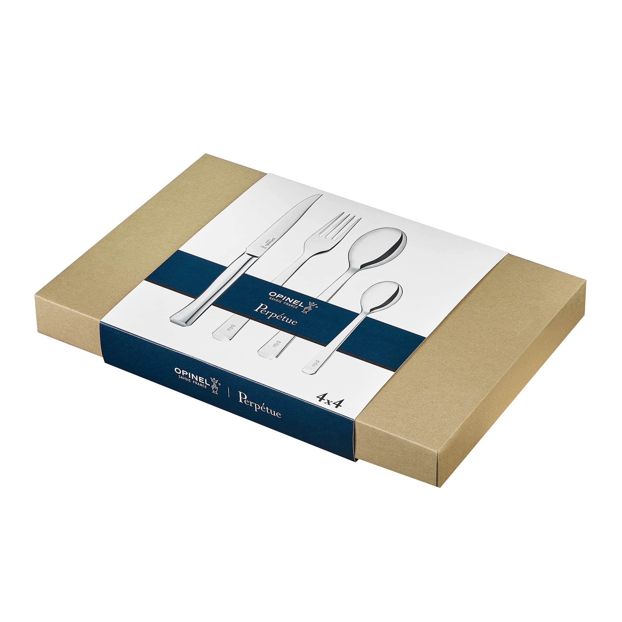 opinel-perp-tue-m-nag-re-16-pi-ces-4-couteaux-4-fourchettes-4-cuill-res-4-petite image 2