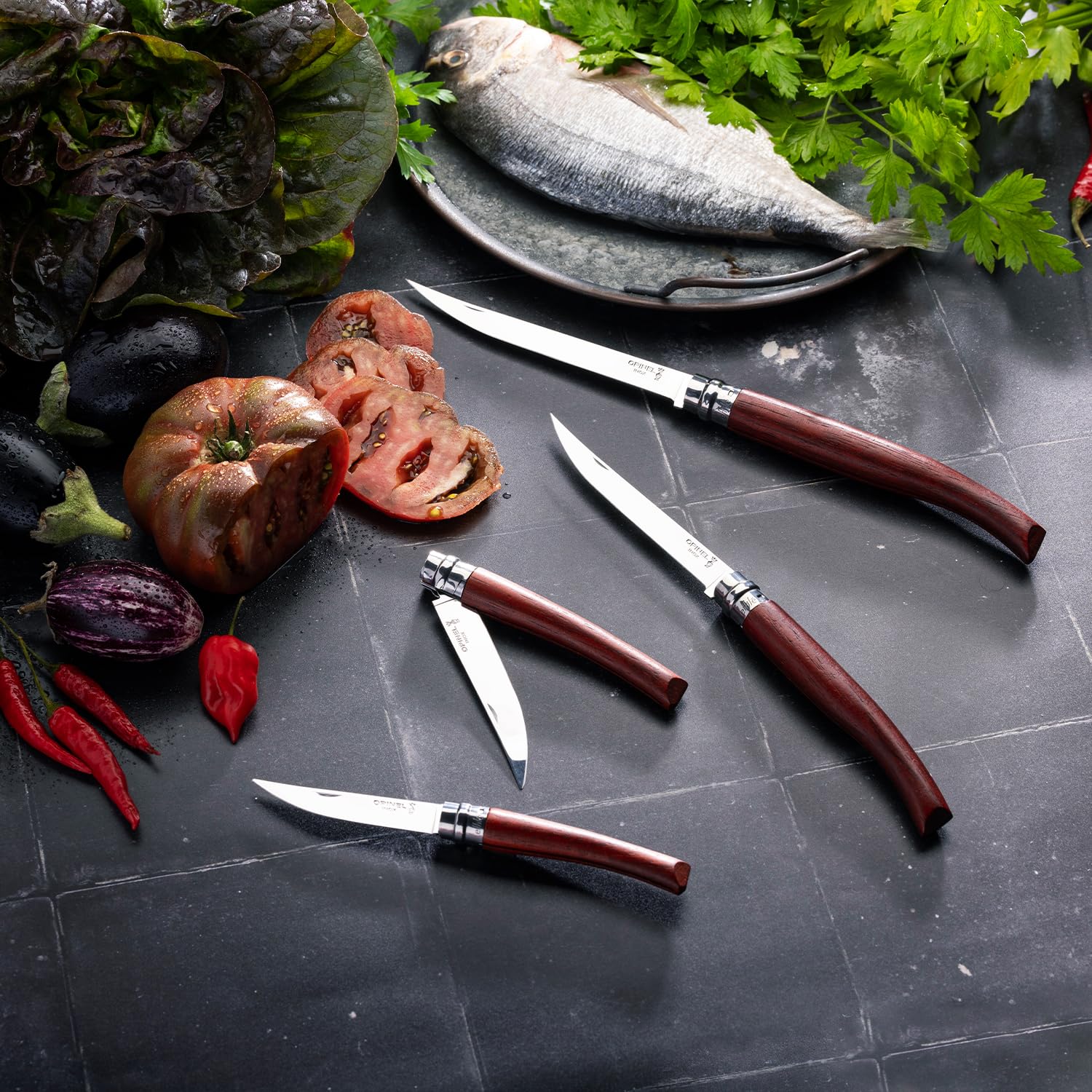 opinel-couteau-de-cuisine-effil-n-12-lame-poliglace-12-cm-manche-padouk-virole-v image 8