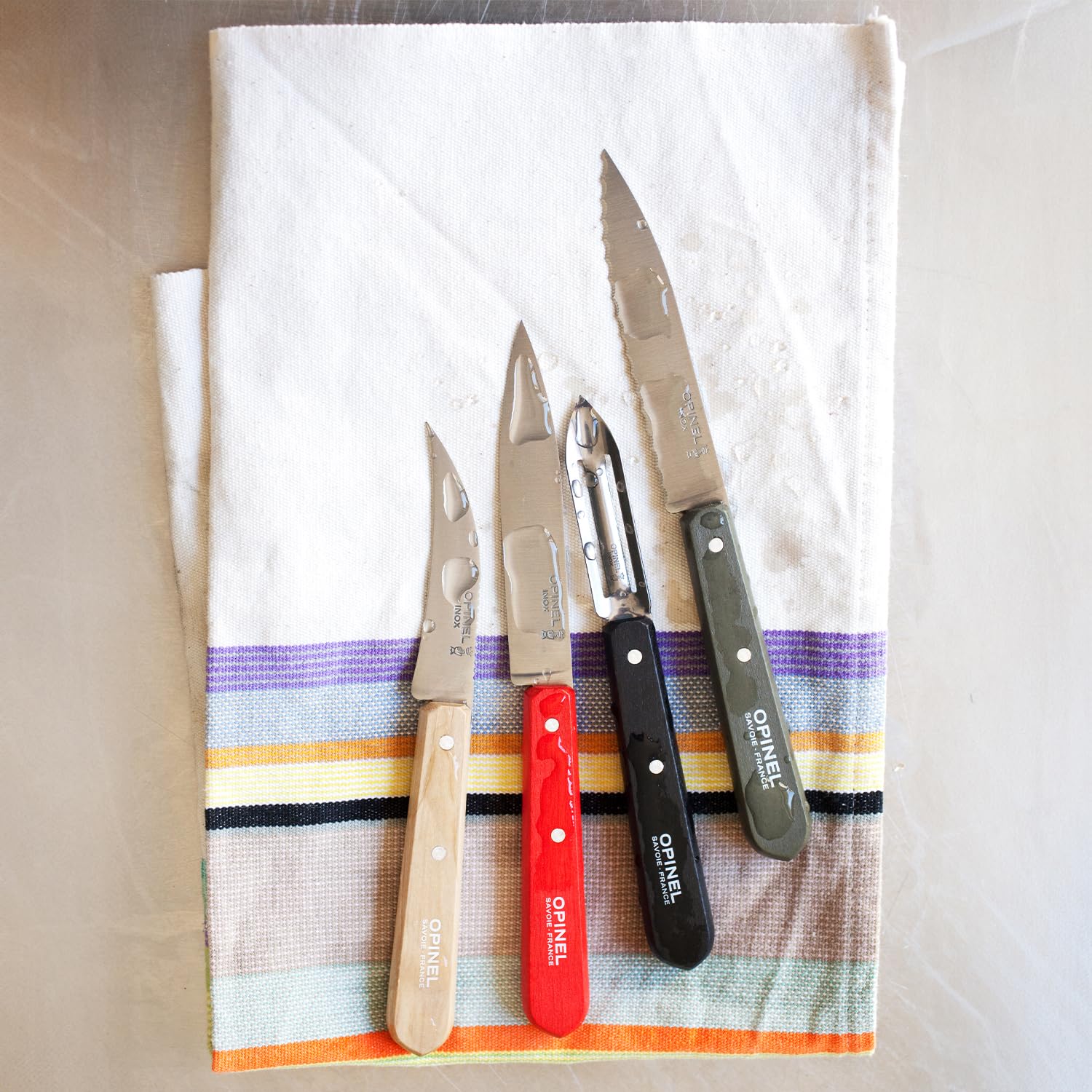 opinel-coffret-les-essentiels-loft-4-couteaux-de-cuisine-n-112-office-n-113-cran image 3