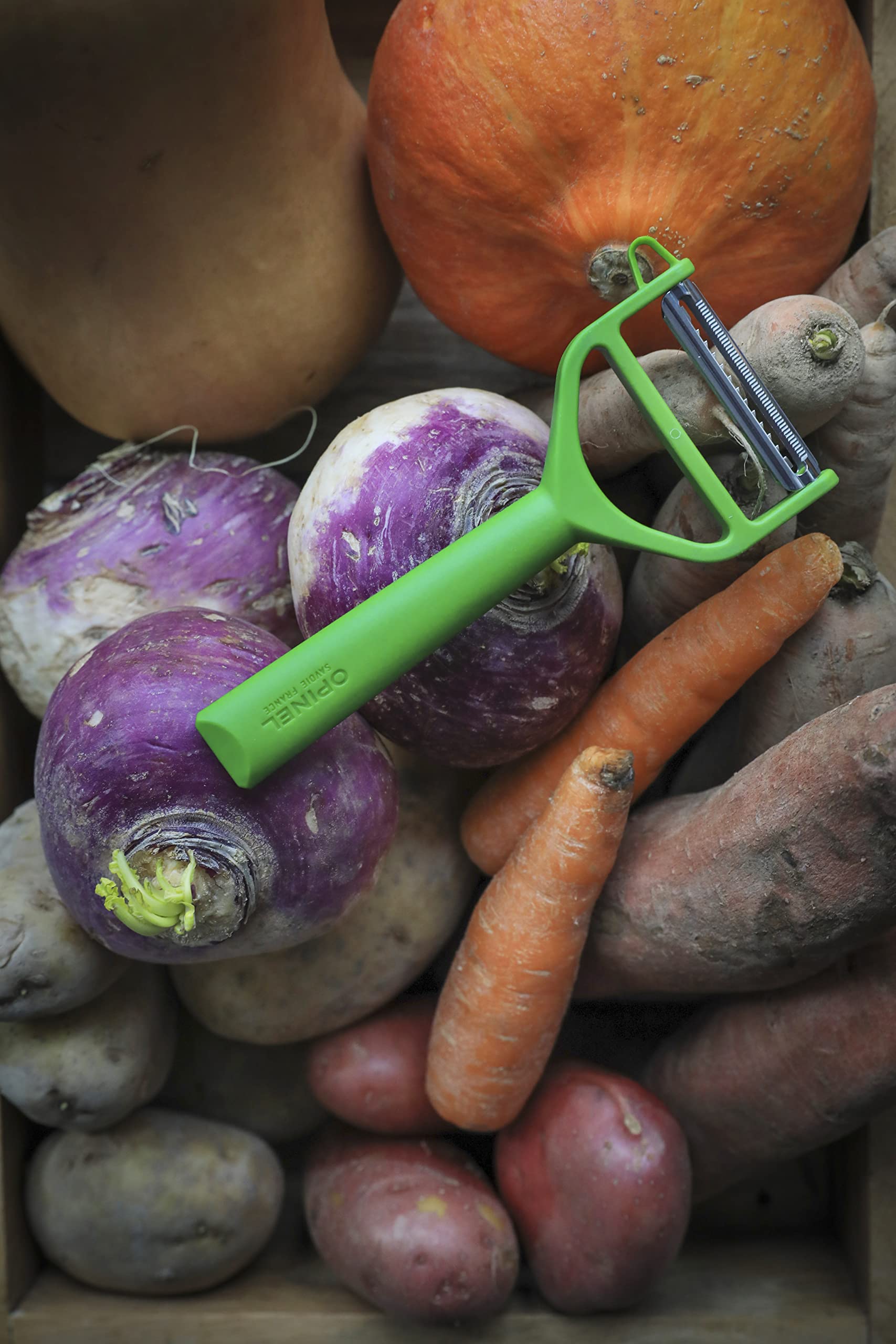 opinel-t-duo-plucheur-l-gumes-double-lame-inox-manche-polym-re-vert-droitiers-et image 6