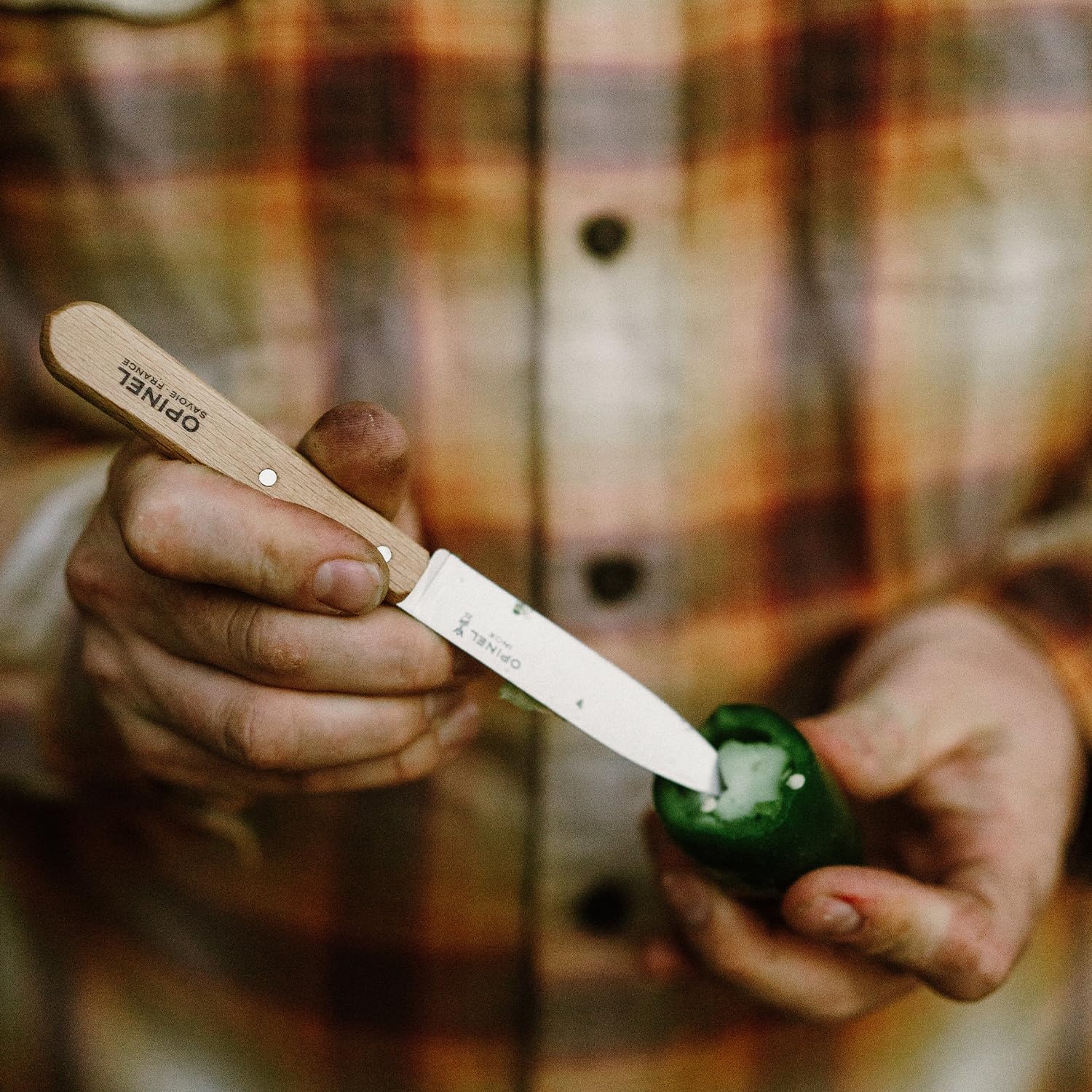 opinel-bo-te-de-2-couteaux-d-office-n-102-lame-acier-carbone-fabrication-savoie- image 5
