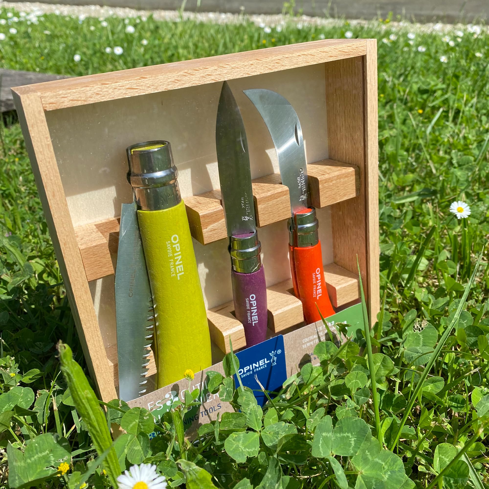 opinel-kit-de-jardinage-coffret-3-outils-de-poche-couteau-de-jardin-serpette-gre image 4