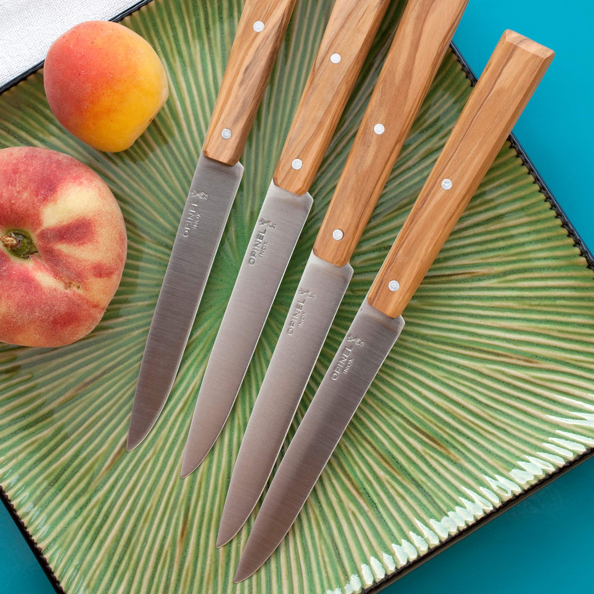opinel-bo-te-de-4-couteaux-de-table-n-125-bon-app-tit-sud-lame-lisse-11-cm-acier image 6