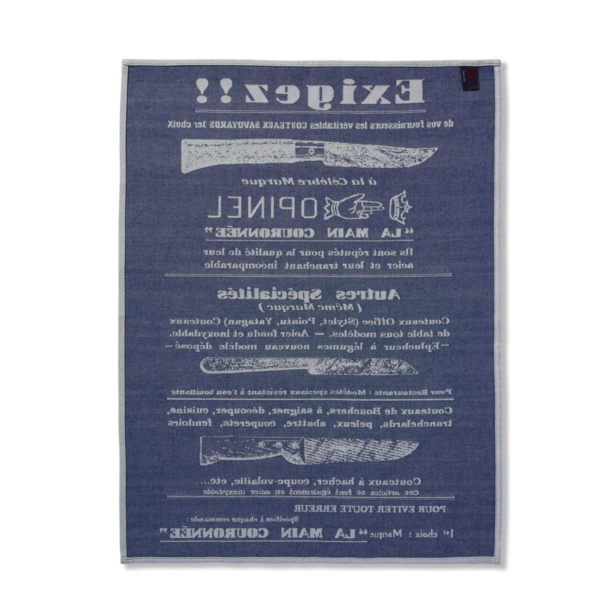 opinel-torchon-exigez-tissage-jacquard-100-coton-50-x-70-cm-fabrication-fran-ais image 2